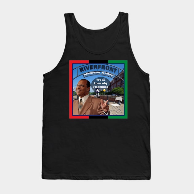 Montgomery Alabama Riverfront Brawl Tank Top by Afroditees